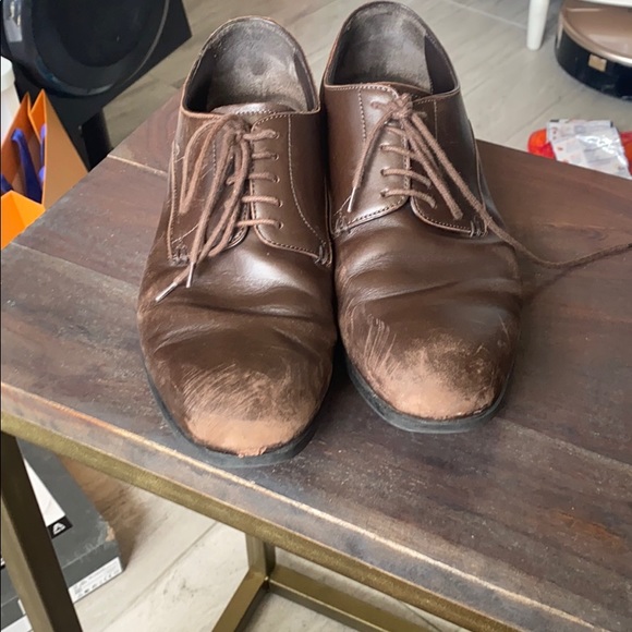 Armani leather dress shoes main image 4